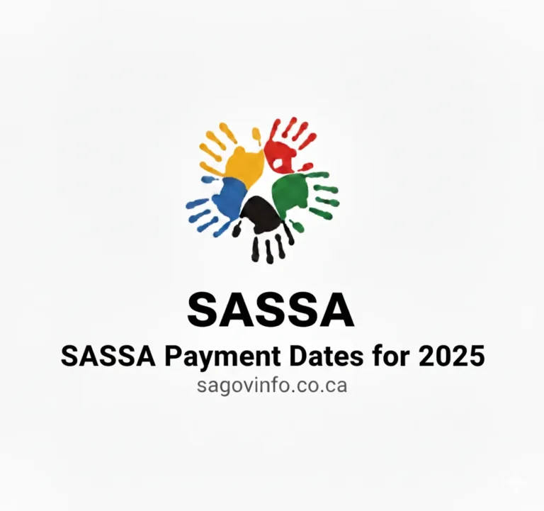 SASSA Payment Dates for 2025