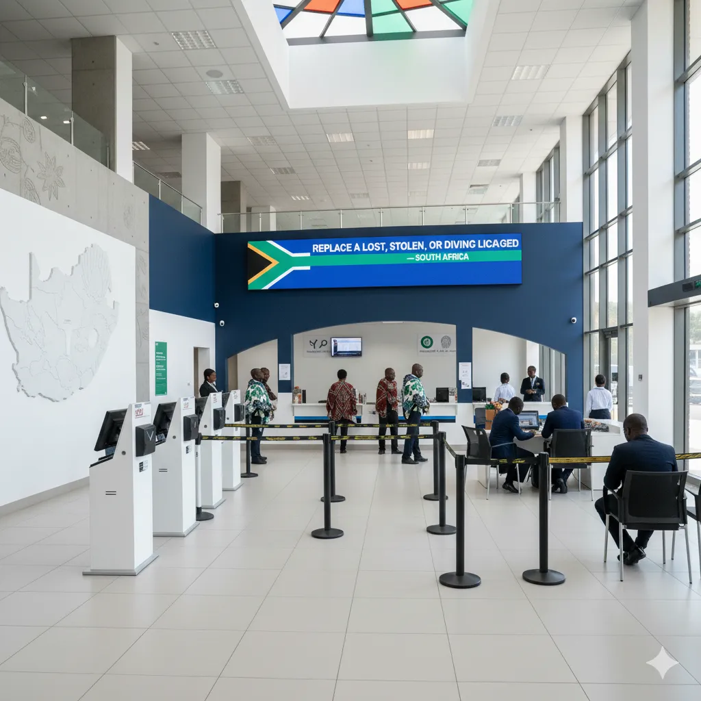 Replace Driving Licence South Africa 2025