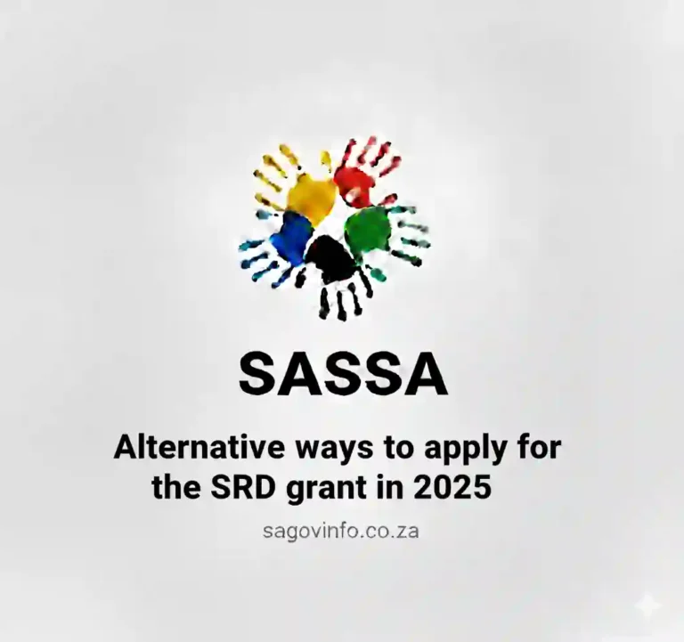 Alternative ways to apply for the SRD grant