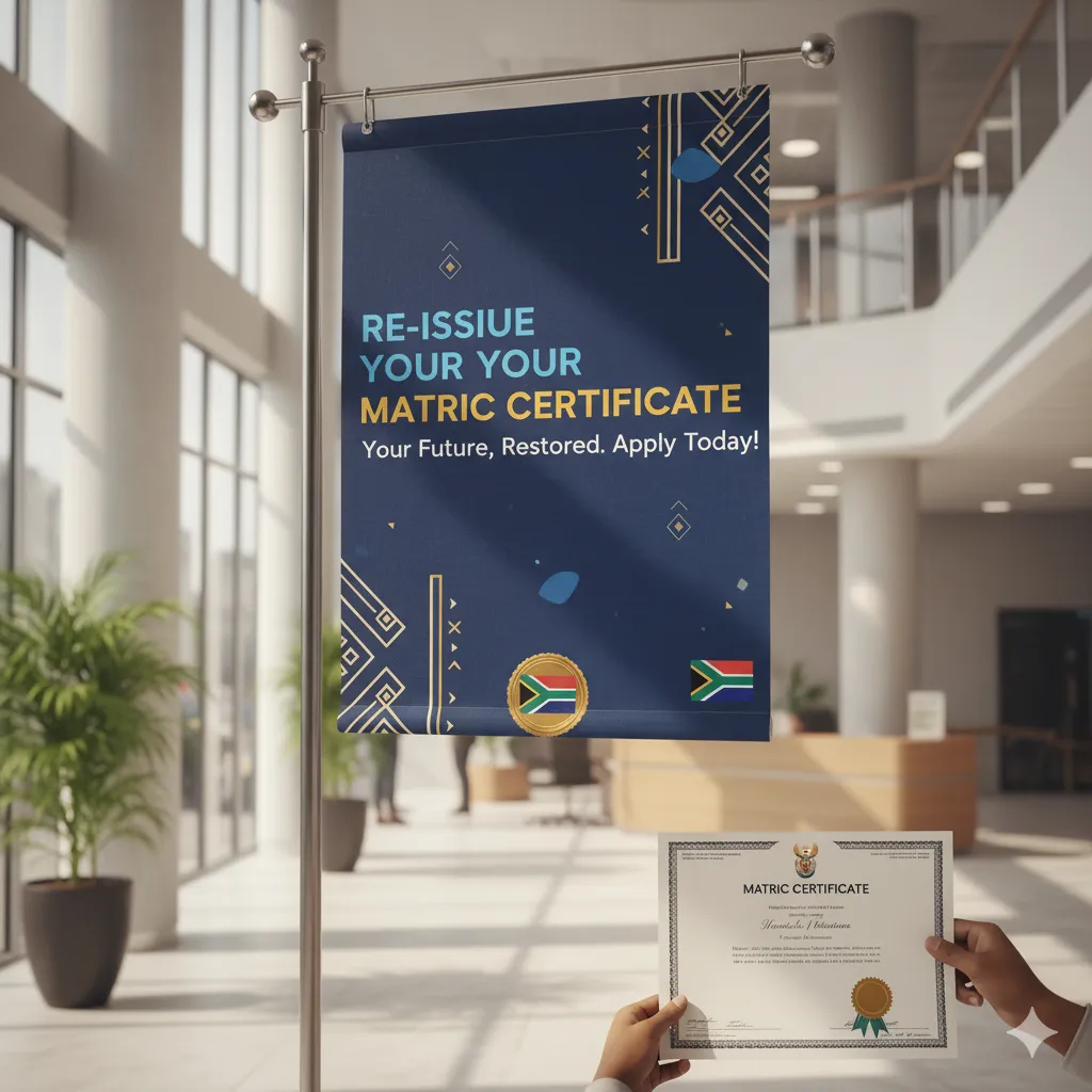 Re-Issue Matric Certificate South Africa 2025