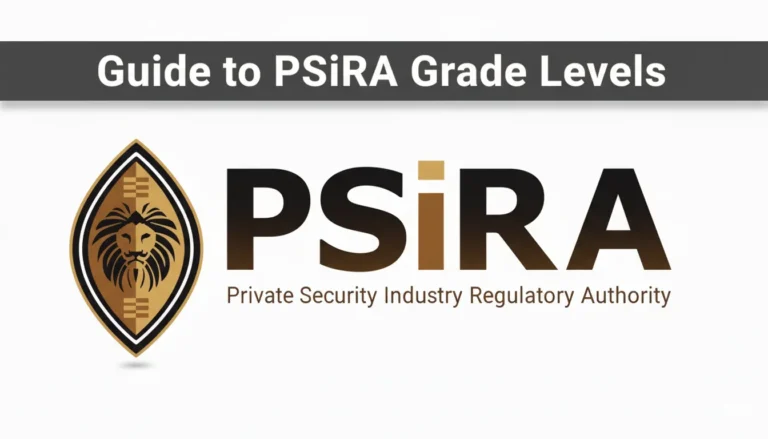 PSiRA Grade Levels Explained