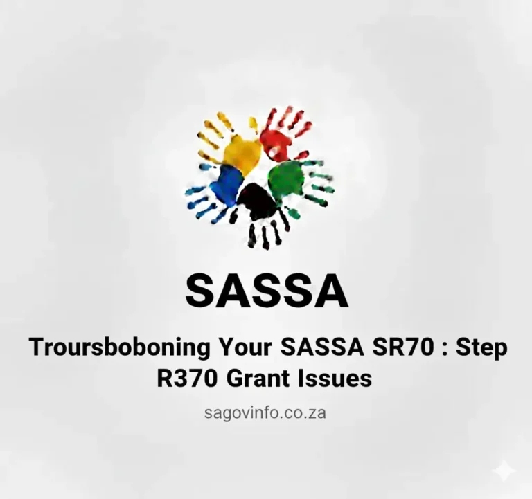 Troubleshooting Your SASSA SRD R370 Grant Issues