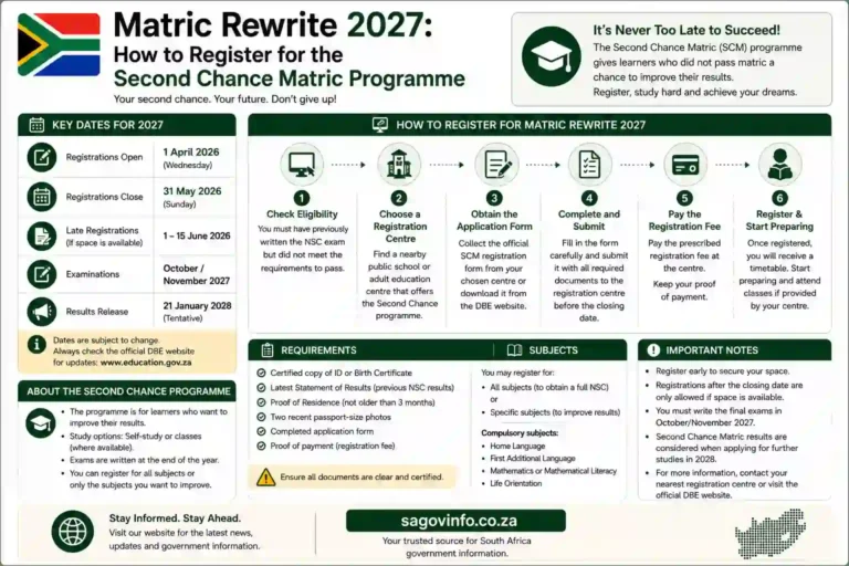 Matric Rewrite 2027