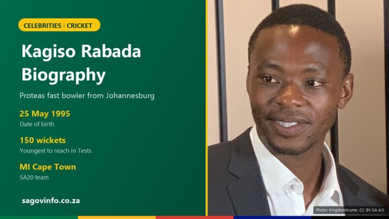 Kagiso Rabada Biography: Age, Proteas Career, Records and Teams Kagiso Rabada biography: born 25 May 1995, youngest bowler to 150 Test wickets, plays for MI Cape Town in the SA20
