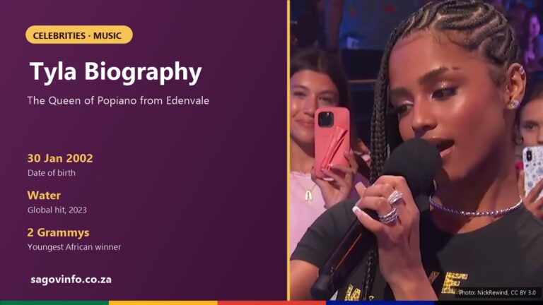 Tyla Biography: Age, Early Life, Water, Grammys and Albums Tyla biography: born 30 January 2002 in Edenvale, global hit Water in 2023, two Grammy Awards, youngest African Grammy winner